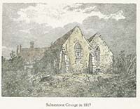 Salmestone Grange in 1817 | Margate History